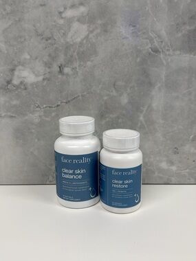 Face Reality Clear Skin Balance & Restore Supplements